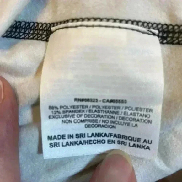 Nike Pro Combat Dri-Fit women’s small in black & white tie dye EUC - Picture 7 of 7